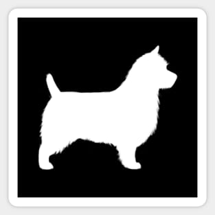 Australian Terrier Silhouette Sticker